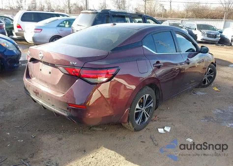 2021 Nissan Sentra Sv Xtronic Cvt from USA, damaged, VIN 3N1AB8CV1MY204065